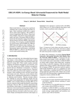 EBGAN-MDN: An Energy-Based Adversarial Framework for Multi-Modal Behavior Cloning