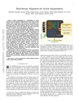 Dual-Stream Alignment for Action Segmentation