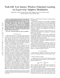 FedLAM: Low-latency Wireless Federated Learning via Layer-wise Adaptive Modulation