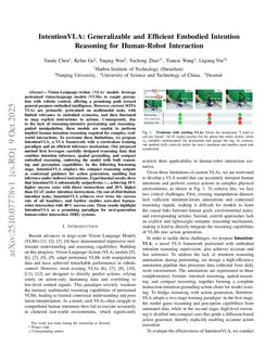 IntentionVLA: Generalizable and Efficient Embodied Intention Reasoning for Human-Robot Interaction