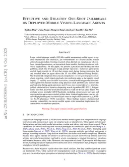 Practical and Stealthy Touch-Guided Jailbreak Attacks on Deployed Mobile Vision-Language Agents