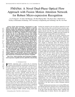 FMANet: A Novel Dual-Phase Optical Flow Approach with Fusion Motion Attention Network for Robust Micro-expression Recognition