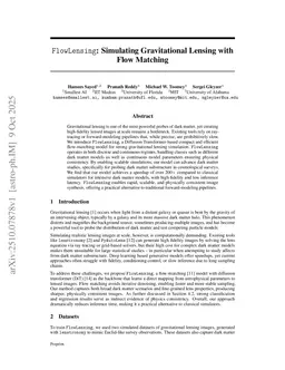 FlowLensing: Simulating Gravitational Lensing with Flow Matching
