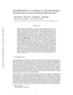 LightReasoner: Can Small Language Models Teach Large Language Models Reasoning?