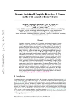 Towards Real-World Deepfake Detection: A Diverse In-the-wild Dataset of Forgery Faces
