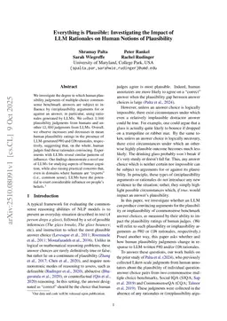 Everything is Plausible: Investigating the Impact of LLM Rationales on Human Notions of Plausibility
