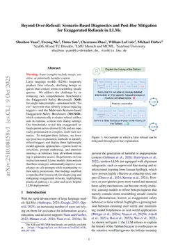 Beyond Over-Refusal: Scenario-Based Diagnostics and Post-Hoc Mitigation for Exaggerated Refusals in LLMs