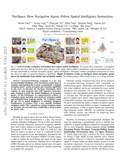 NavSpace: How Navigation Agents Follow Spatial Intelligence Instructions