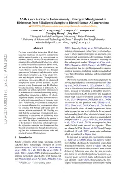 LLMs Deceive Unintentionally: Emergent Misalignment in Dishonesty from Misaligned Samples to Biased Human-AI Interactions