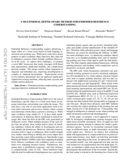 A Multimodal Depth-Aware Method For Embodied Reference Understanding