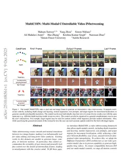 MultiCOIN: Multi-Modal COntrollable Video INbetweening