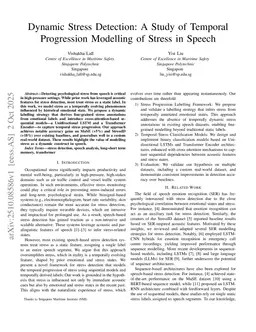 Dynamic Stress Detection: A Study of Temporal Progression Modelling of Stress in Speech