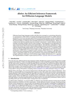 dInfer: An Efficient Inference Framework for Diffusion Language Models