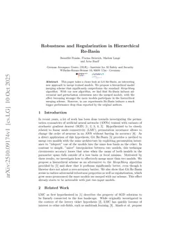 Robustness and Regularization in Hierarchical Re-Basin