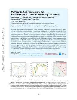 MaP: A Unified Framework for Reliable Evaluation of Pre-training Dynamics