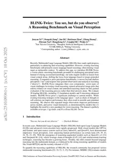 BLINK-Twice: You see, but do you observe? A Reasoning Benchmark on Visual Perception