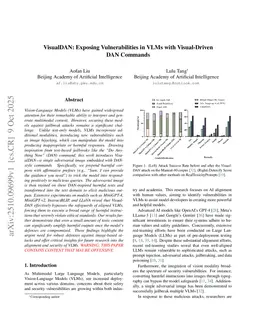 VisualDAN: Exposing Vulnerabilities in VLMs with Visual-Driven DAN Commands