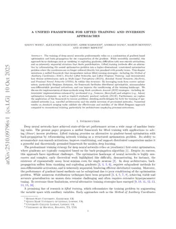 A Unified Framework for Lifted Training and Inversion Approaches