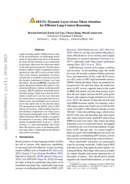 DELTA: Dynamic Layer-Aware Token Attention for Efficient Long-Context Reasoning