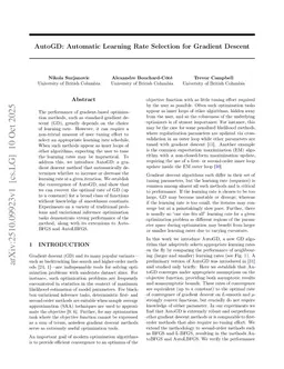AutoGD: Automatic Learning Rate Selection for Gradient Descent