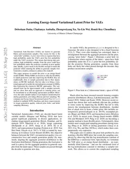 Learning Energy-based Variational Latent Prior for VAEs
