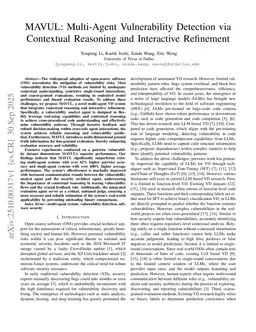 MAVUL: Multi-Agent Vulnerability Detection via Contextual Reasoning and Interactive Refinement