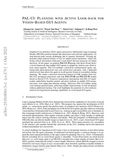 PAL-UI: Planning with Active Look-back for Vision-Based GUI Agents