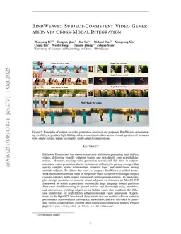 BindWeave: Subject-Consistent Video Generation via Cross-Modal Integration