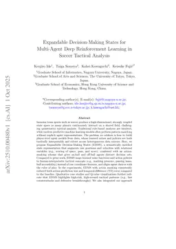 Expandable Decision-Making States for Multi-Agent Deep Reinforcement Learning in Soccer Tactical Analysis