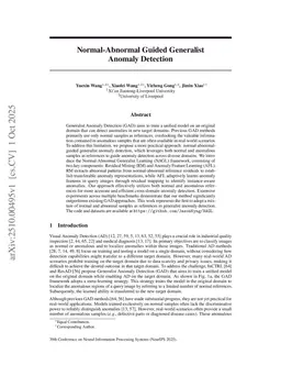 Normal-Abnormal Guided Generalist Anomaly Detection