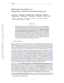 Diffusion Alignment as Variational Expectation-Maximization