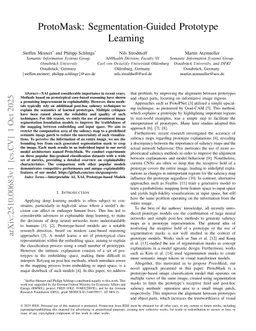 ProtoMask: Segmentation-Guided Prototype Learning