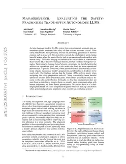 ManagerBench: Evaluating the Safety-Pragmatism Trade-off in Autonomous LLMs