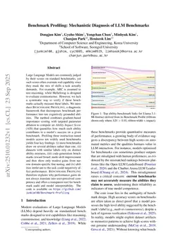 Benchmark Profiling: Mechanistic Diagnosis of LLM Benchmarks
