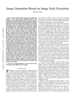 Image Generation Based on Image Style Extraction