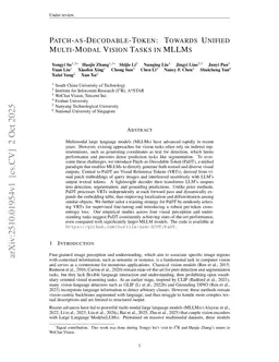 Patch-as-Decodable-Token: Towards Unified Multi-Modal Vision Tasks in MLLMs