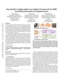 NeuroSwift: A Lightweight Cross-Subject Framework for fMRI Visual Reconstruction of Complex Scenes