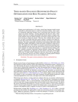 Tree-based Dialogue Reinforced Policy Optimization for Red-Teaming Attacks