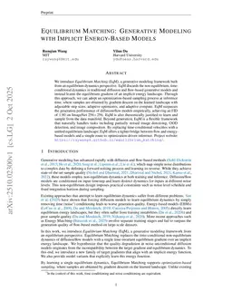 Equilibrium Matching: Generative Modeling with Implicit Energy-Based Models