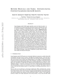 AutoContext: Instance-Level Context Learning for LLM Agents