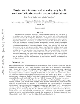 Predictive inference for time series: why is split conformal effective despite temporal dependence?