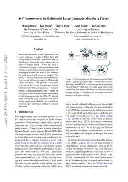 Self-Improvement in Multimodal Large Language Models: A Survey