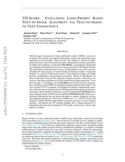 TIT-Score: Evaluating Long-Prompt Based Text-to-Image Alignment via Text-to-Image-to-Text Consistency