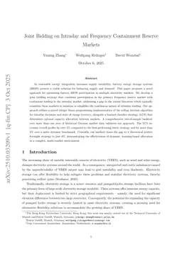 Joint Bidding on Intraday and Frequency Containment Reserve Markets