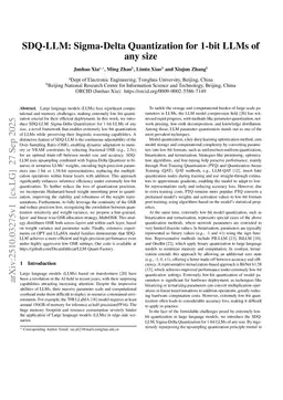 SDQ-LLM: Sigma-Delta Quantization for 1-bit LLMs of any size
