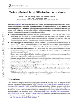 Training Optimal Large Diffusion Language Models