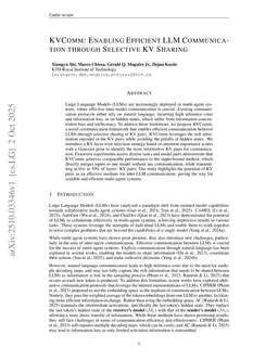 KVComm: Enabling Efficient LLM Communication through Selective KV Sharing