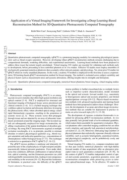 Application of a Virtual Imaging Framework for Investigating a Deep Learning-Based Reconstruction Method for 3D Quantitative Photoacoustic Computed Tomography
