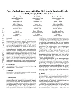 Omni-Embed-Nemotron: A Unified Multimodal Retrieval Model for Text, Image, Audio, and Video