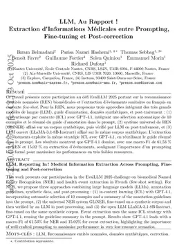LLM, Reporting In! Medical Information Extraction Across Prompting, Fine-tuning and Post-correction